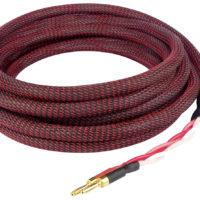Câbles HP Dynavox 2 x 3m, 4 x 2.5mm², fiches bananes
